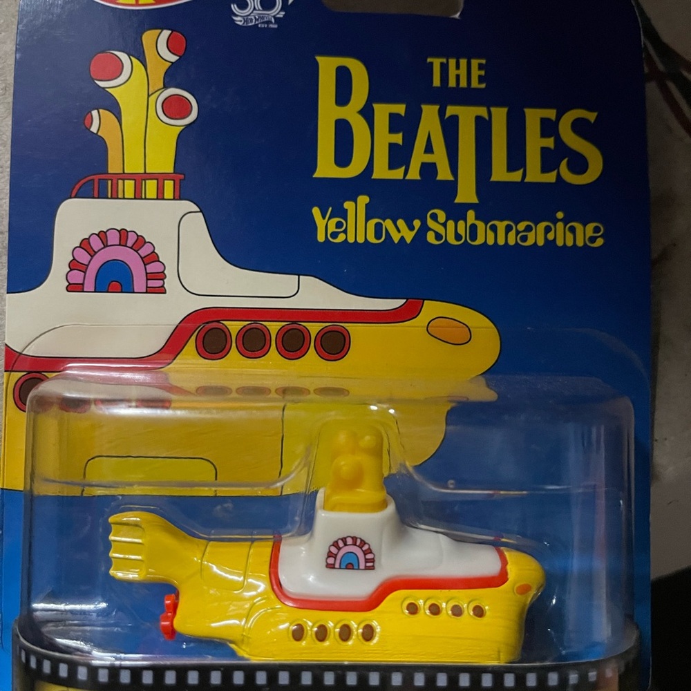 The Beatles Vibrant Yellow Submarine Toy